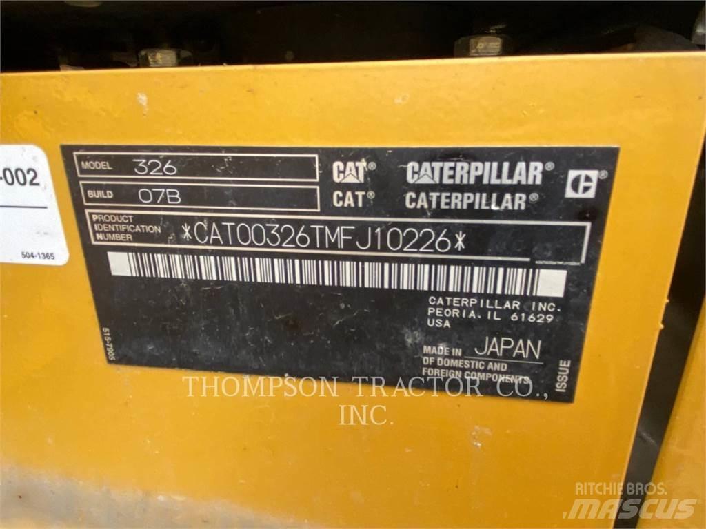 CAT 326 Beltegraver