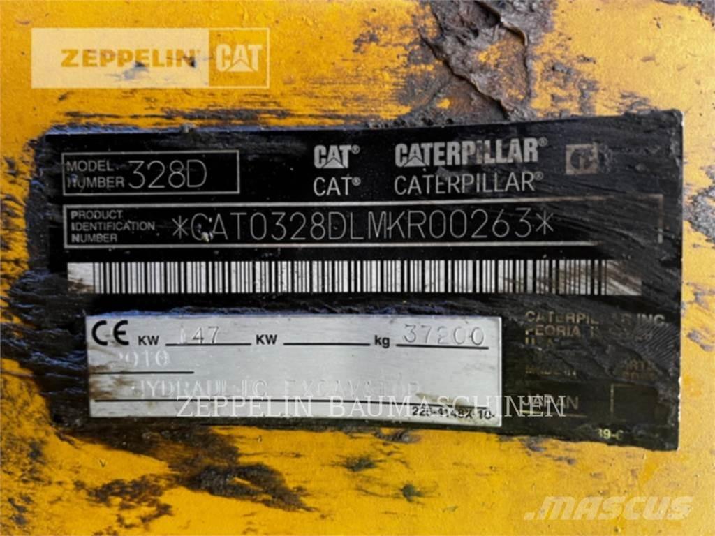 CAT 328DTUNNEL Beltegraver