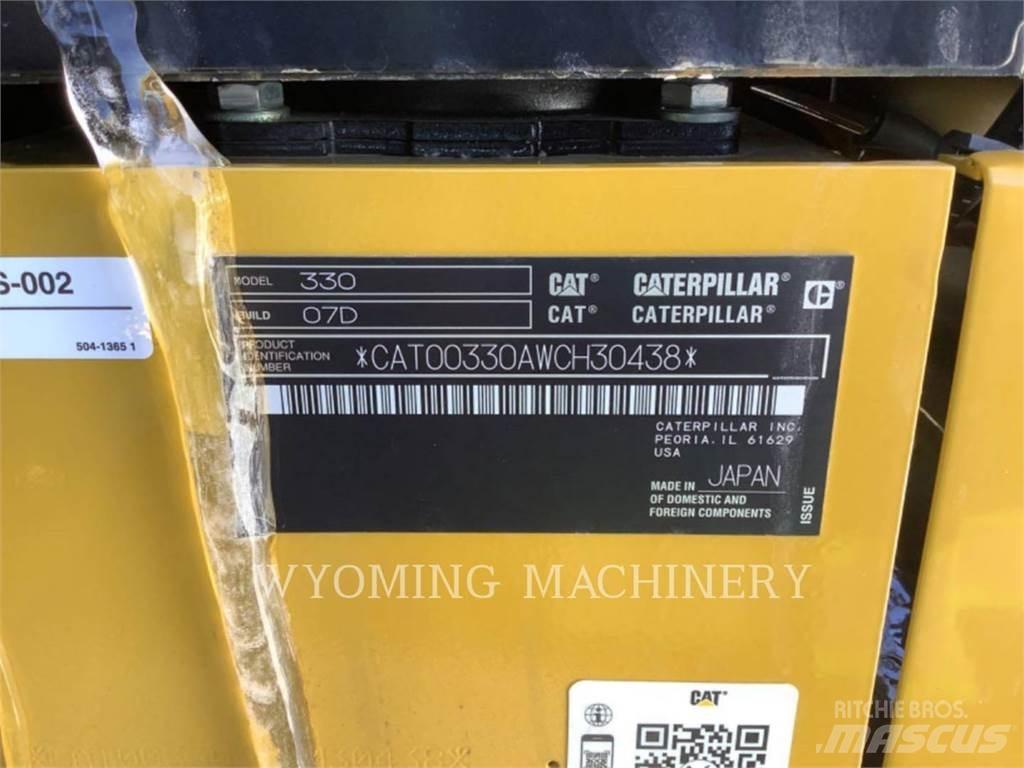 CAT 330 Beltegraver