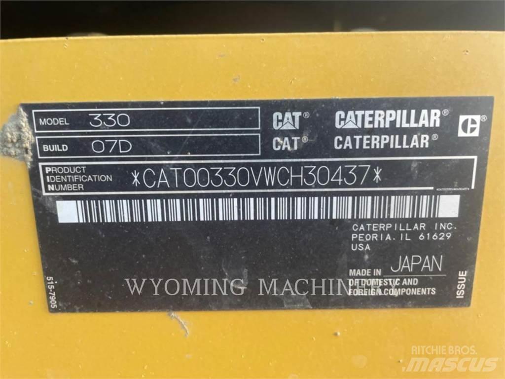 CAT 330 Beltegraver