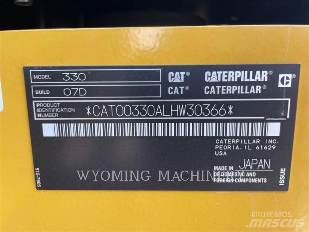 CAT 330 Beltegraver