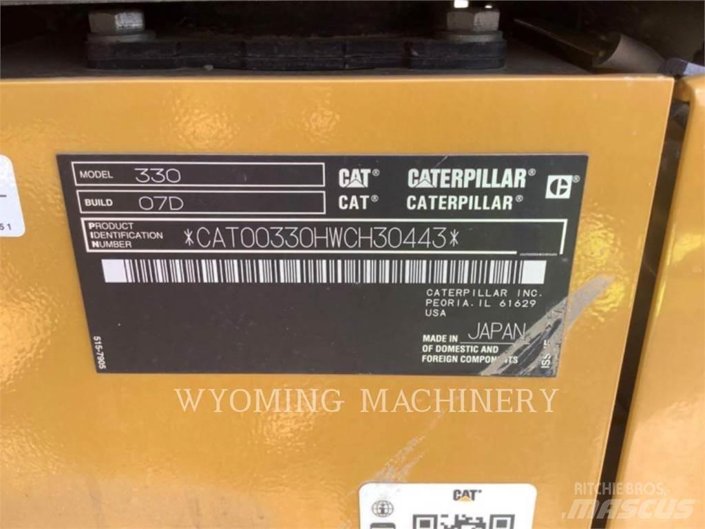 CAT 330 Beltegraver