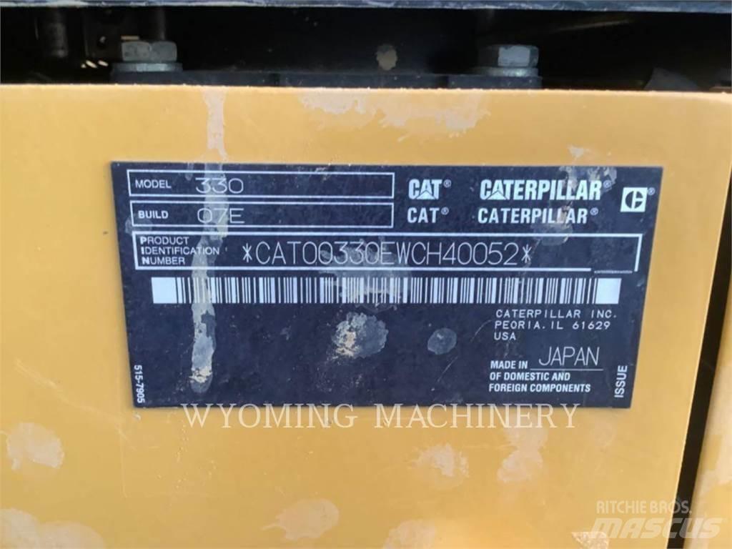 CAT 330 Beltegraver