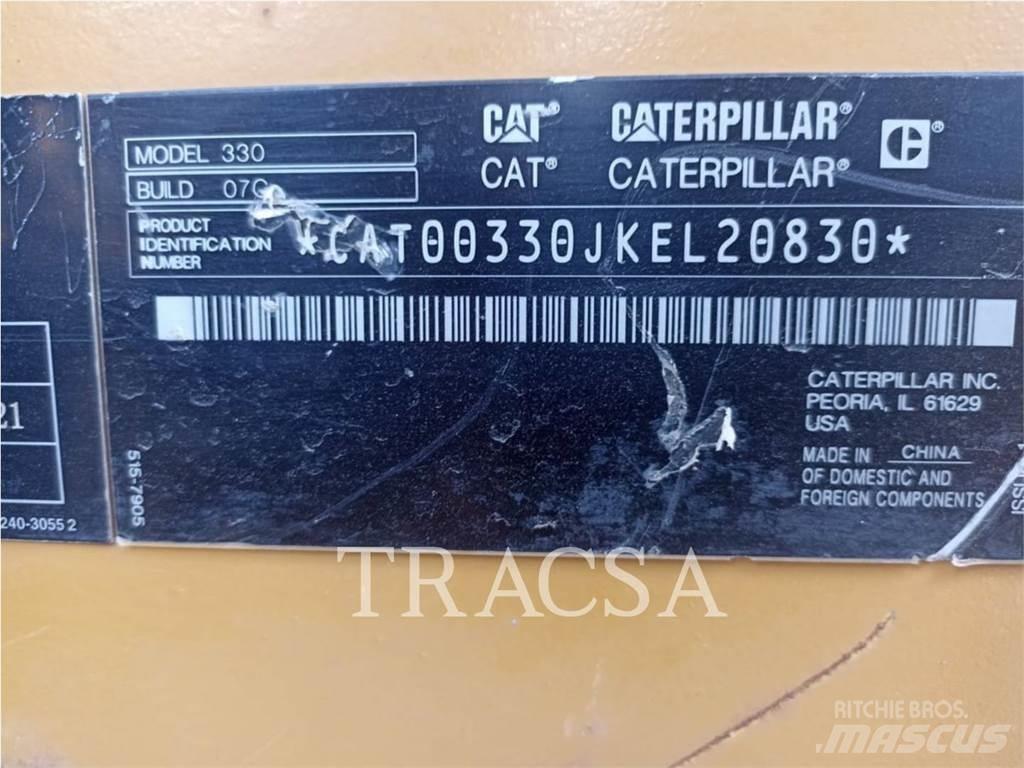 CAT 330 Beltegraver