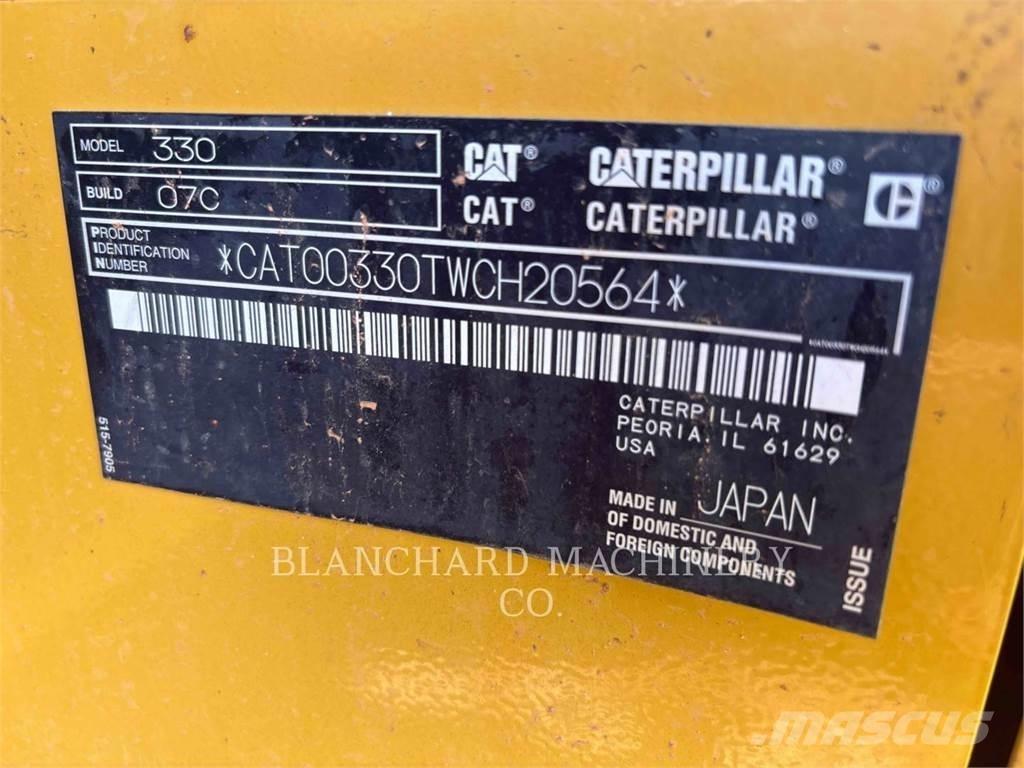 CAT 330 Beltegraver
