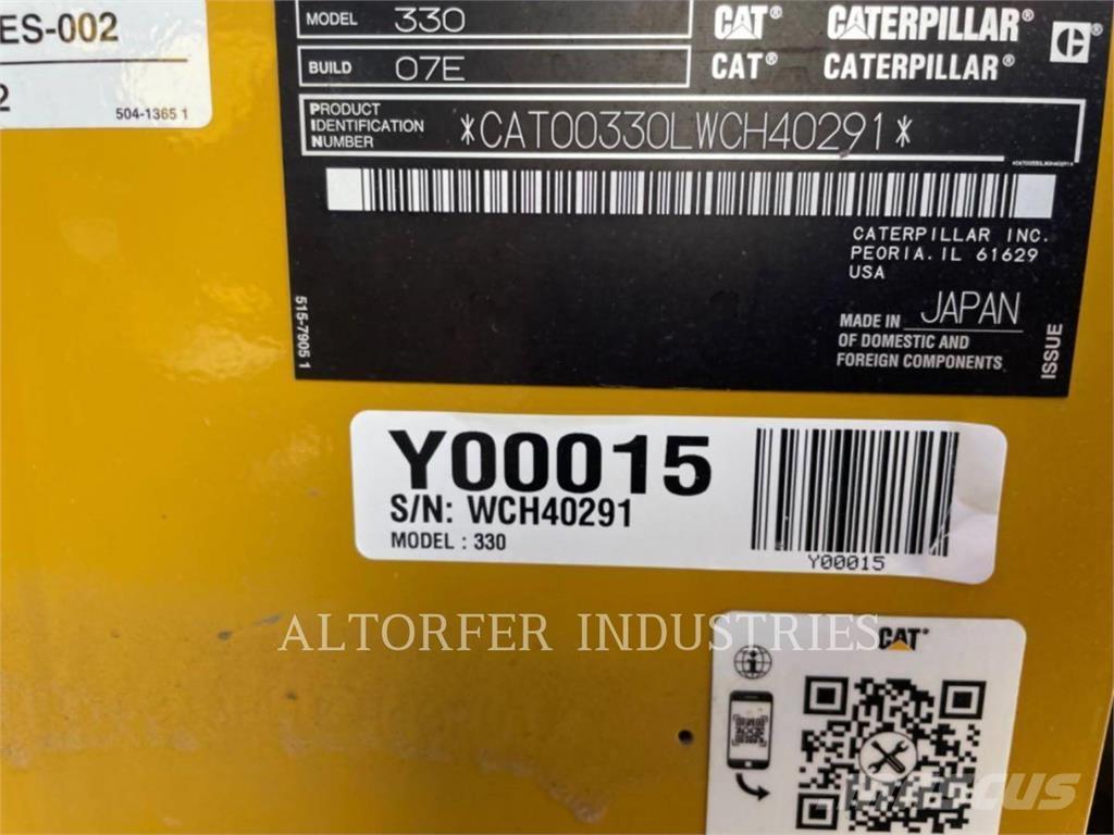 CAT 330-07 Beltegraver