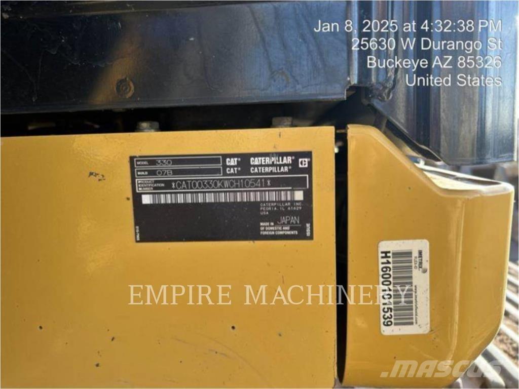 CAT 330-07 P Beltegraver