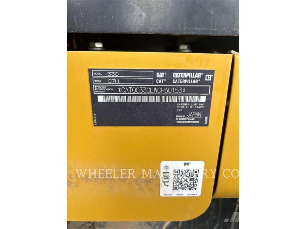 CAT 330 CF Beltegraver