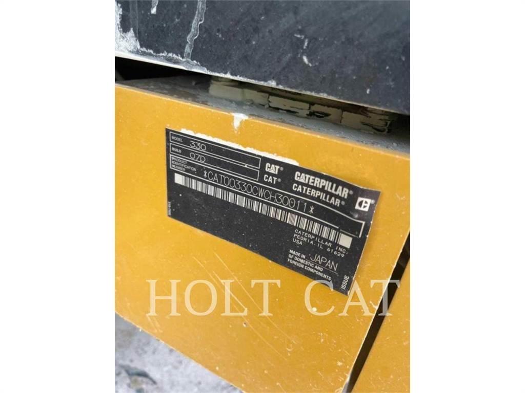 CAT 330 TC Beltegraver