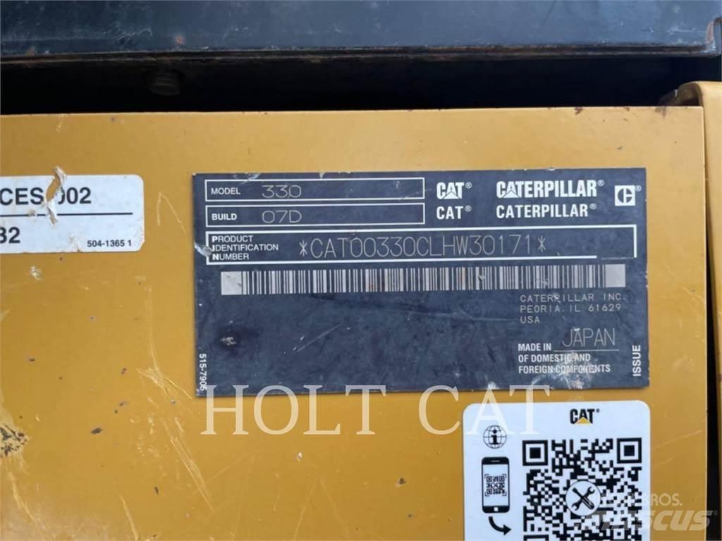 CAT 330 TC Beltegraver