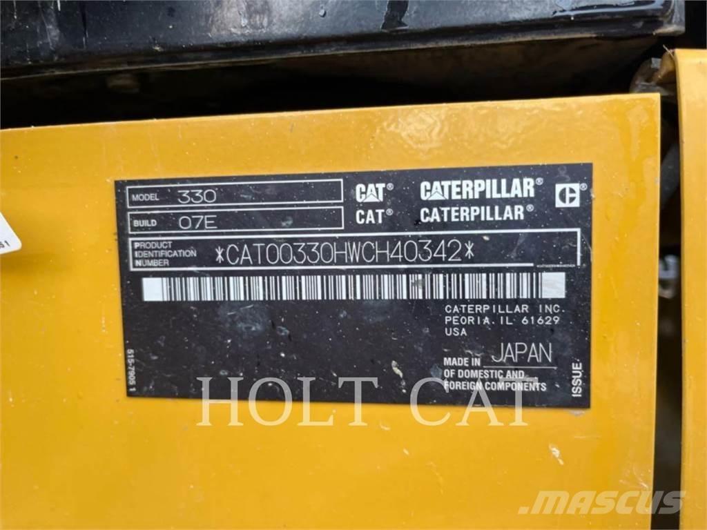 CAT 330 TC Beltegraver