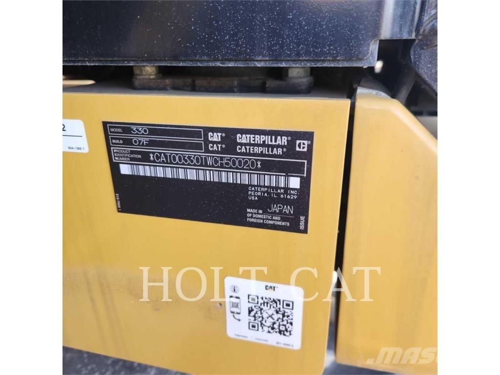 CAT 330 TC Beltegraver