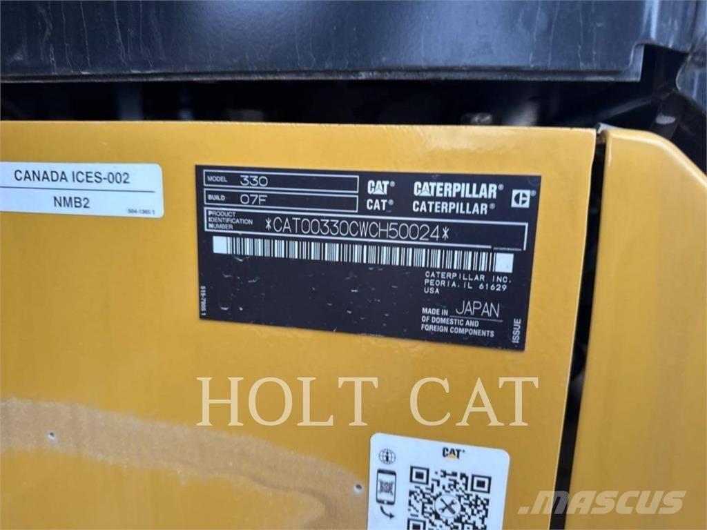 CAT 330 TC Beltegraver