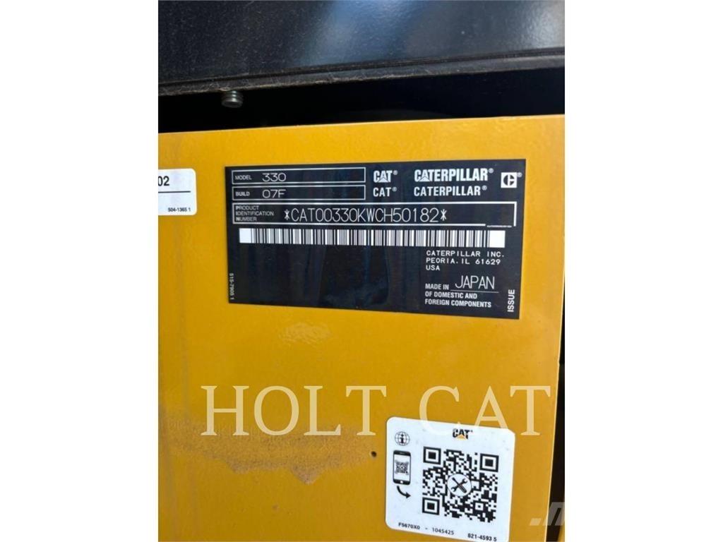 CAT 330 TC Beltegraver