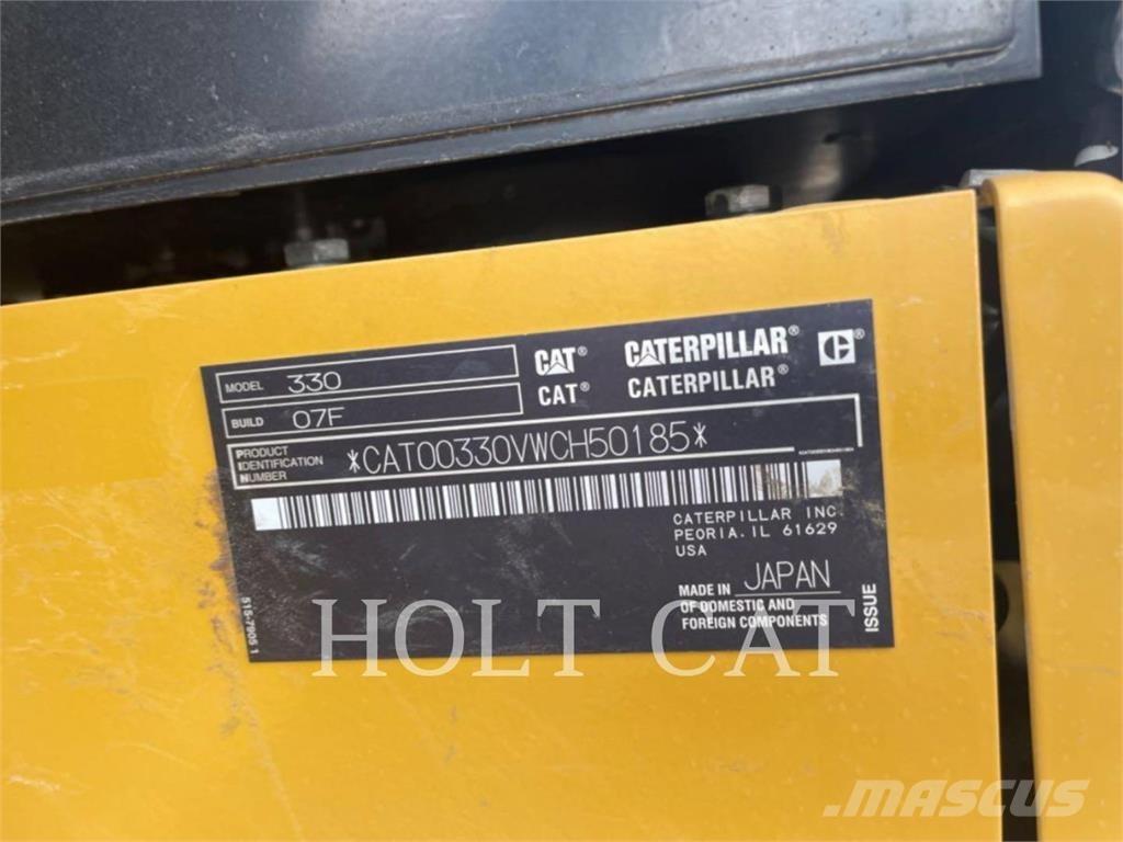 CAT 330 TC Beltegraver
