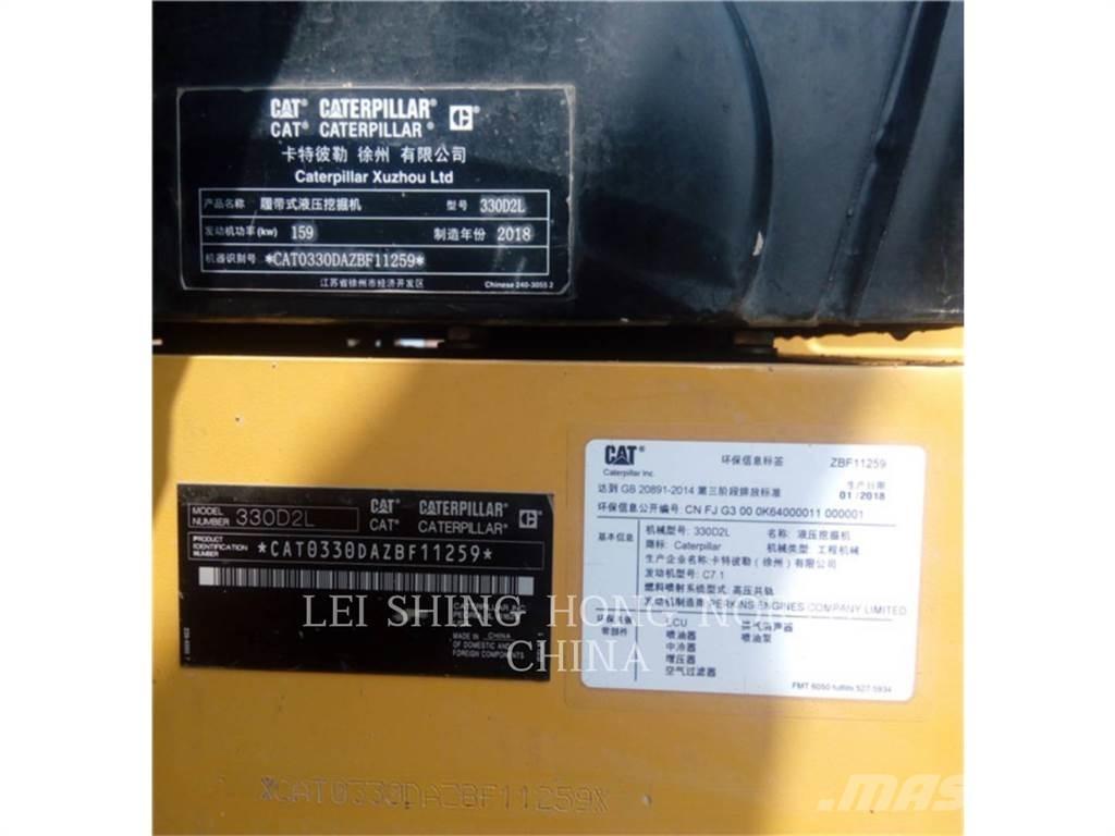 CAT 330D2L Beltegraver