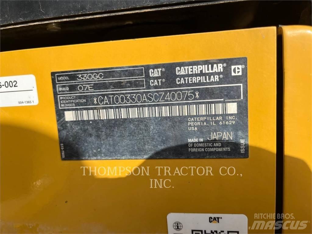 CAT 330GC Beltegraver