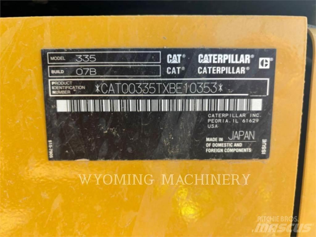 CAT 335 Beltegraver