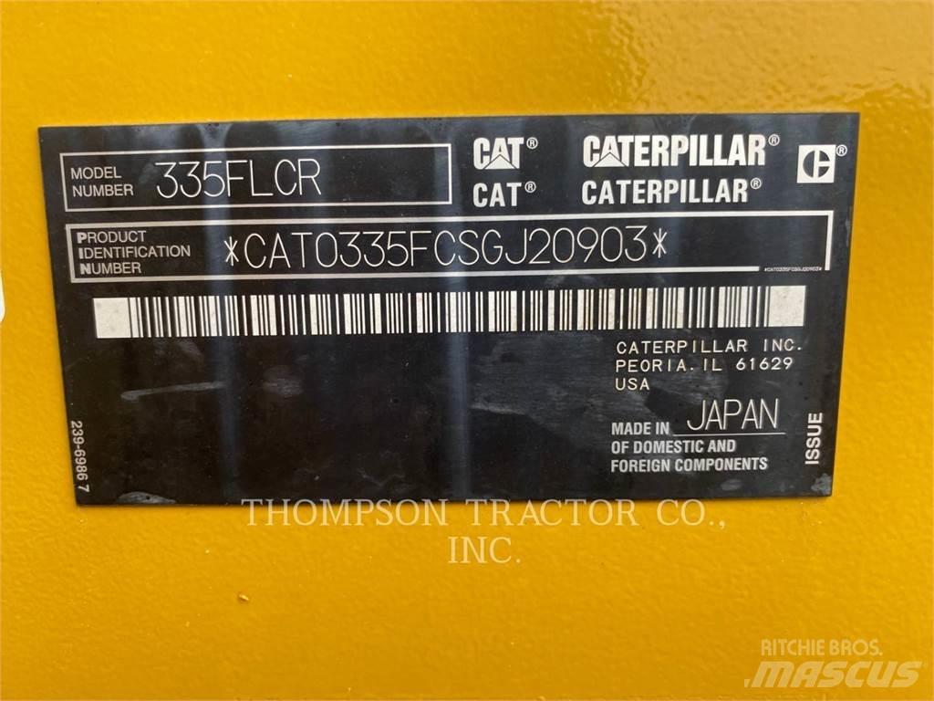 CAT 335FLCR Beltegraver