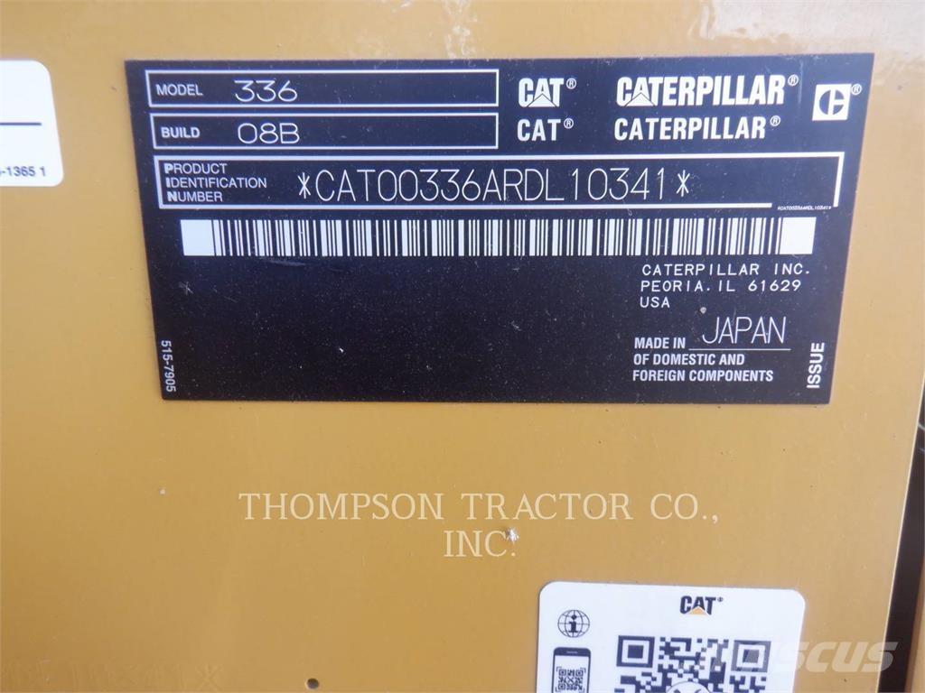 CAT 336 Beltegraver