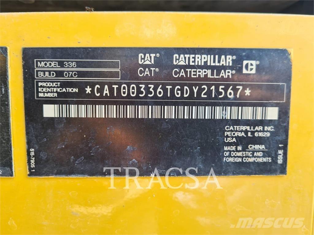 CAT 336 Beltegraver