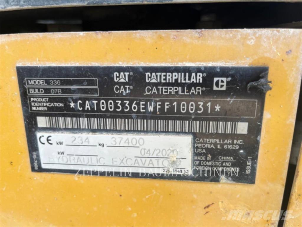 CAT 336-07B Beltegraver