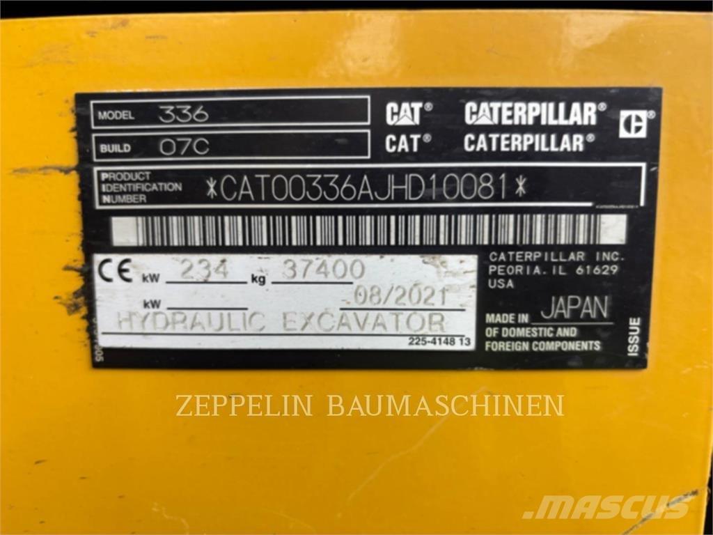 CAT 336-07C Beltegraver