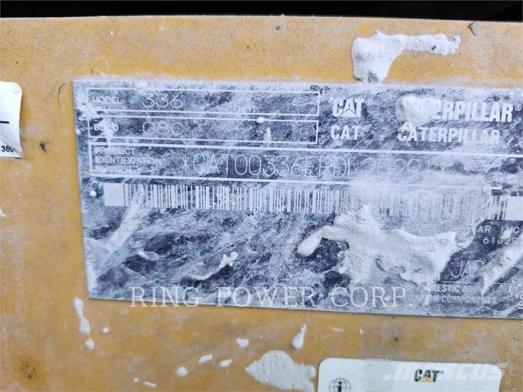 CAT 336-08 Beltegraver
