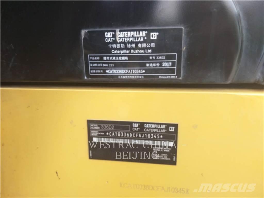 CAT 336D2 Beltegraver