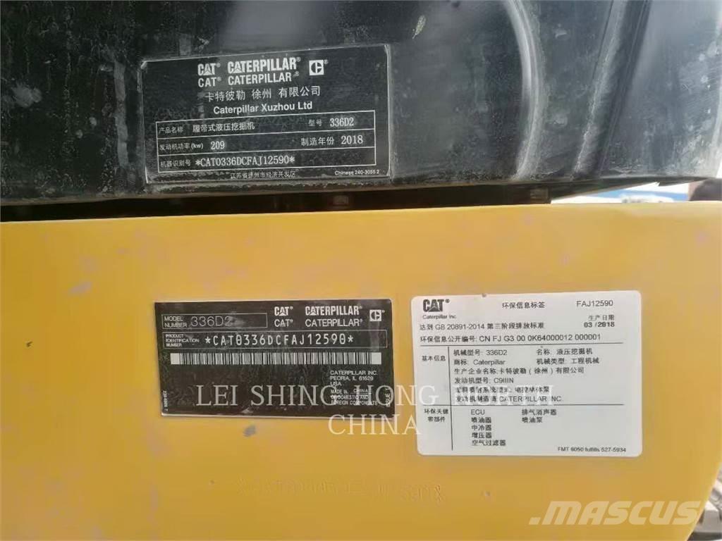 CAT 336D2 Beltegraver