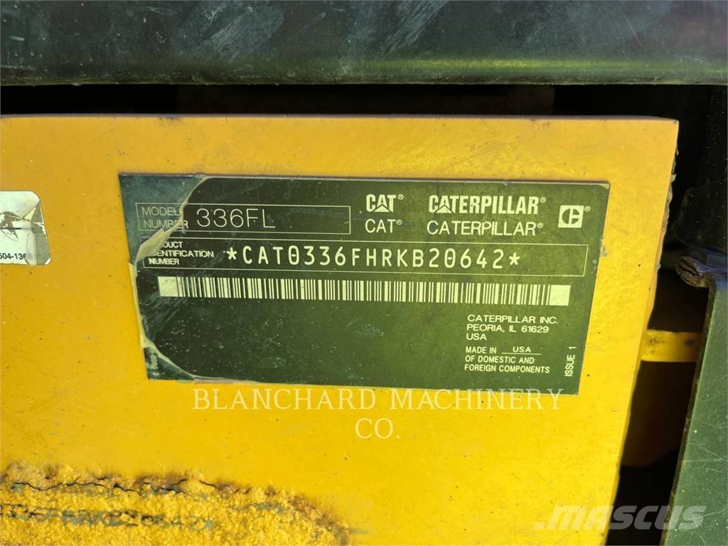 CAT 336FL Beltegraver