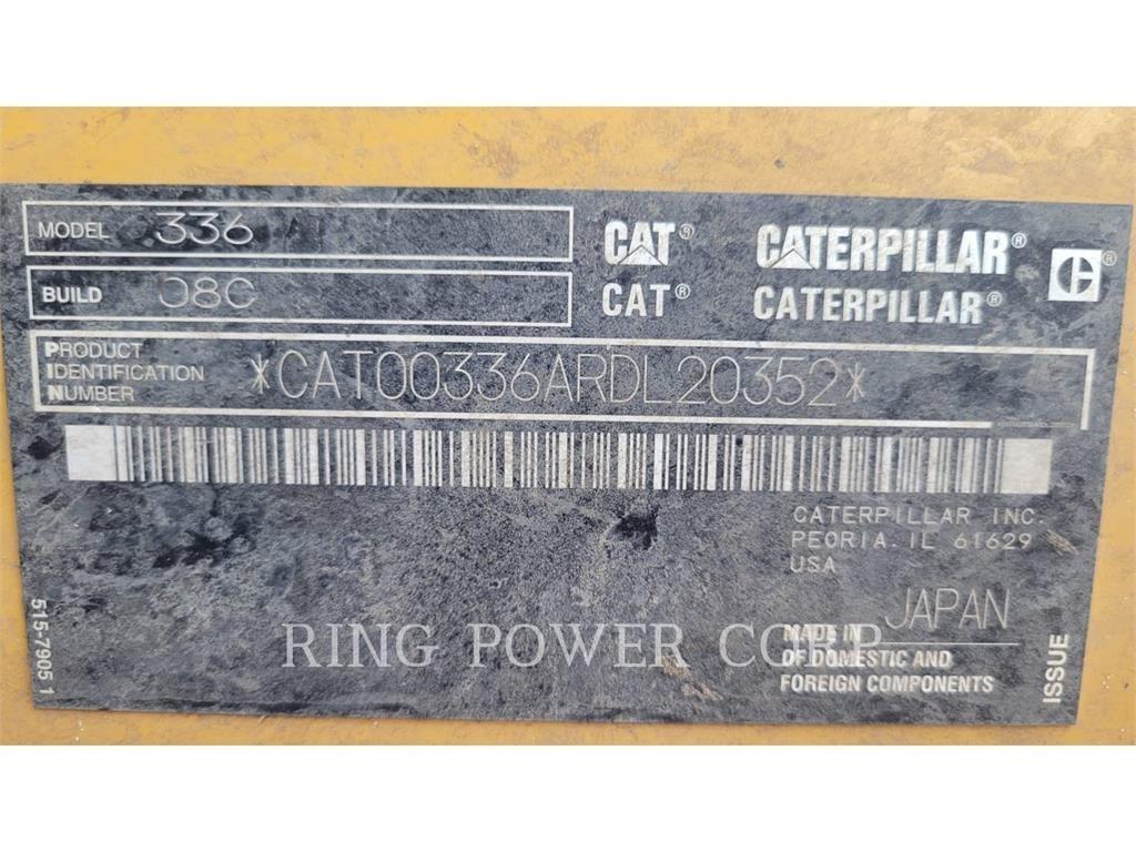 CAT 336HYDTHUM Beltegraver