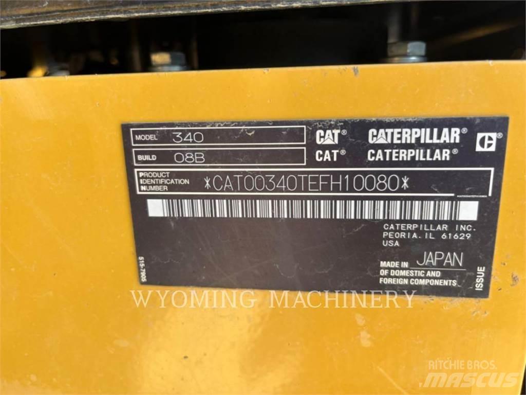 CAT 340 Beltegraver