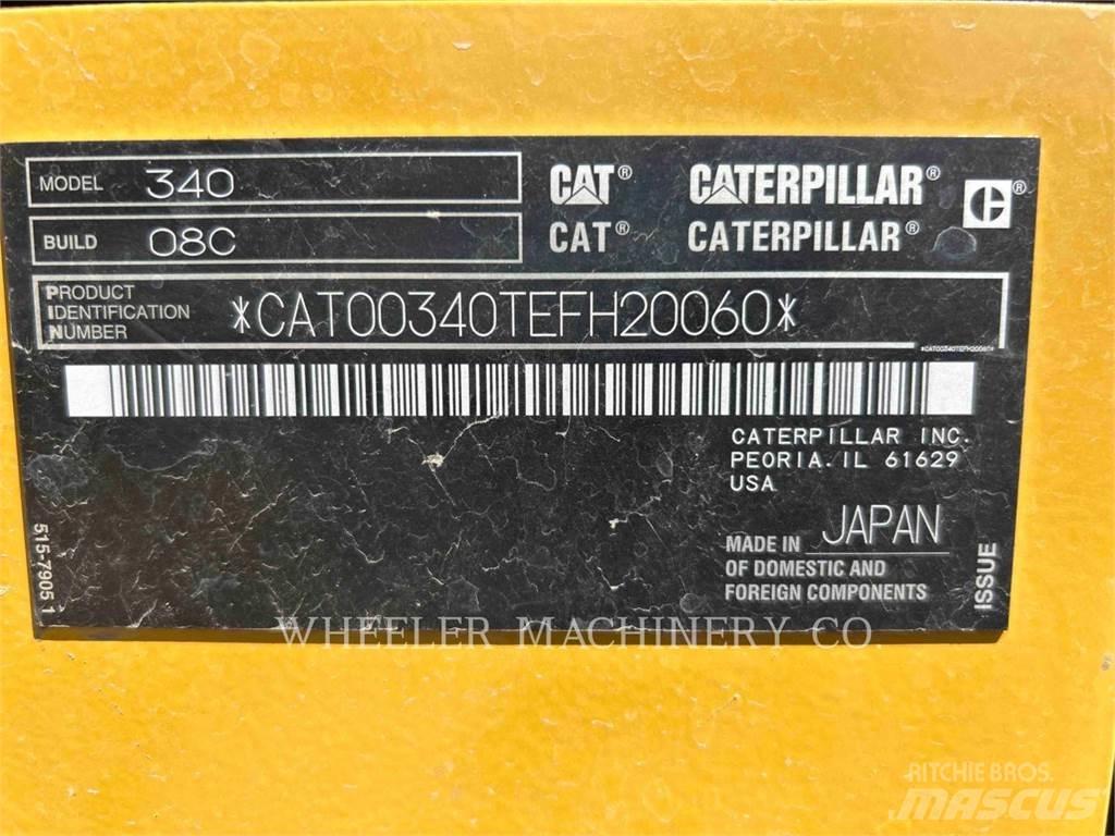 CAT 340 Beltegraver
