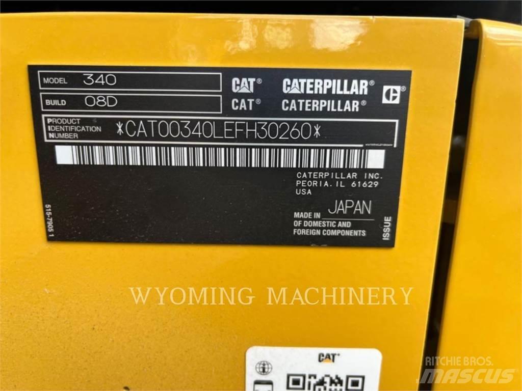 CAT 340 Beltegraver
