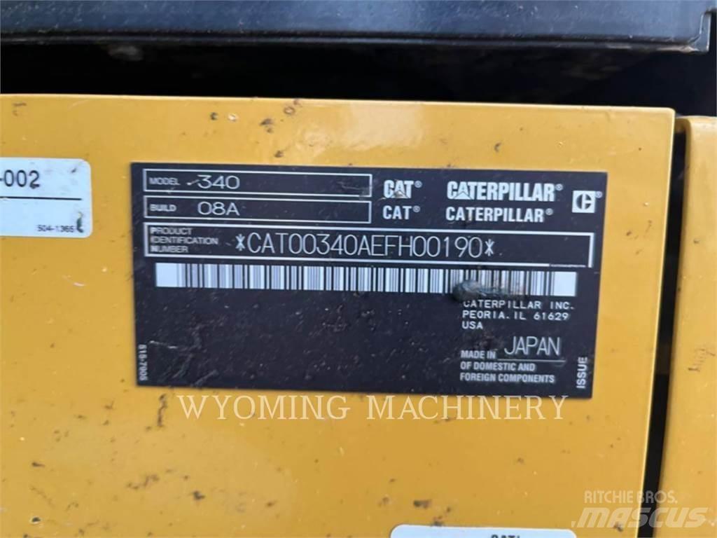 CAT 340 Beltegraver