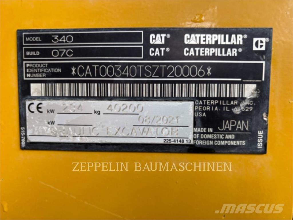 CAT 340-07A Beltegraver