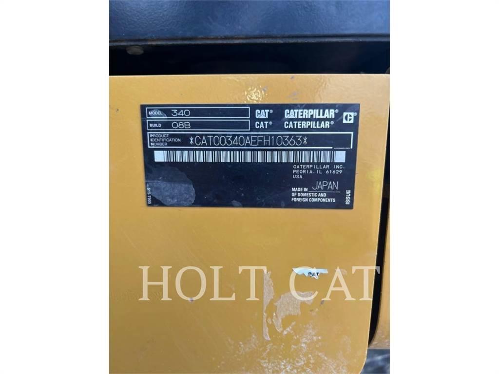 CAT 340 10 TC Beltegraver