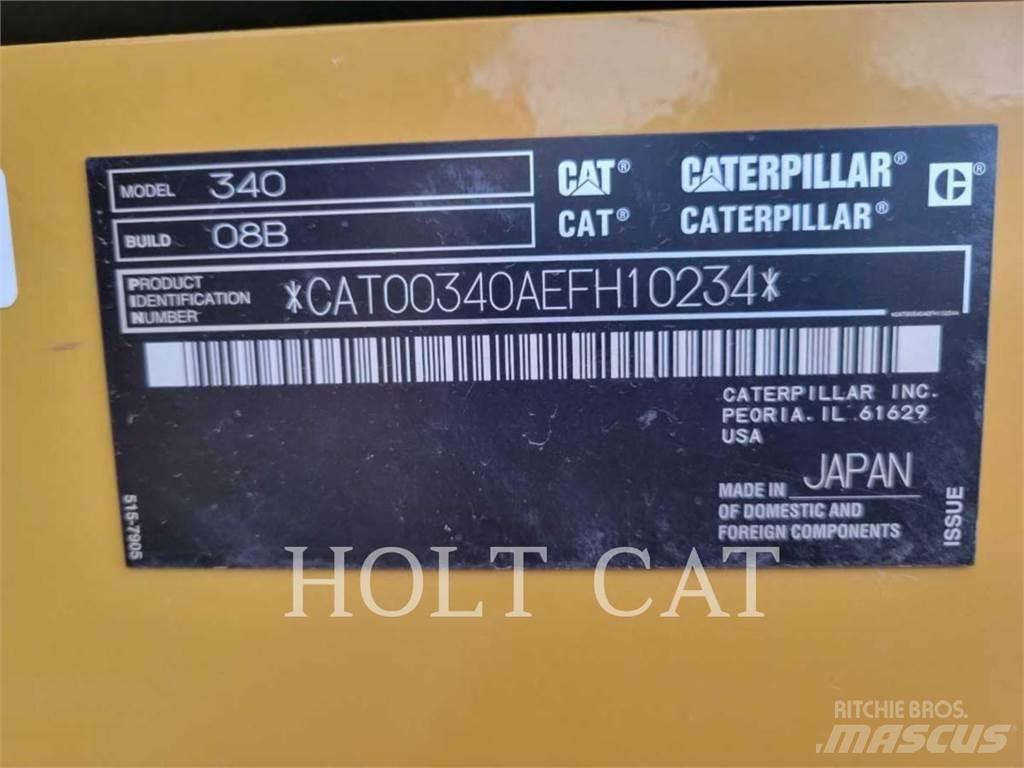 CAT 340 12 TC Beltegraver