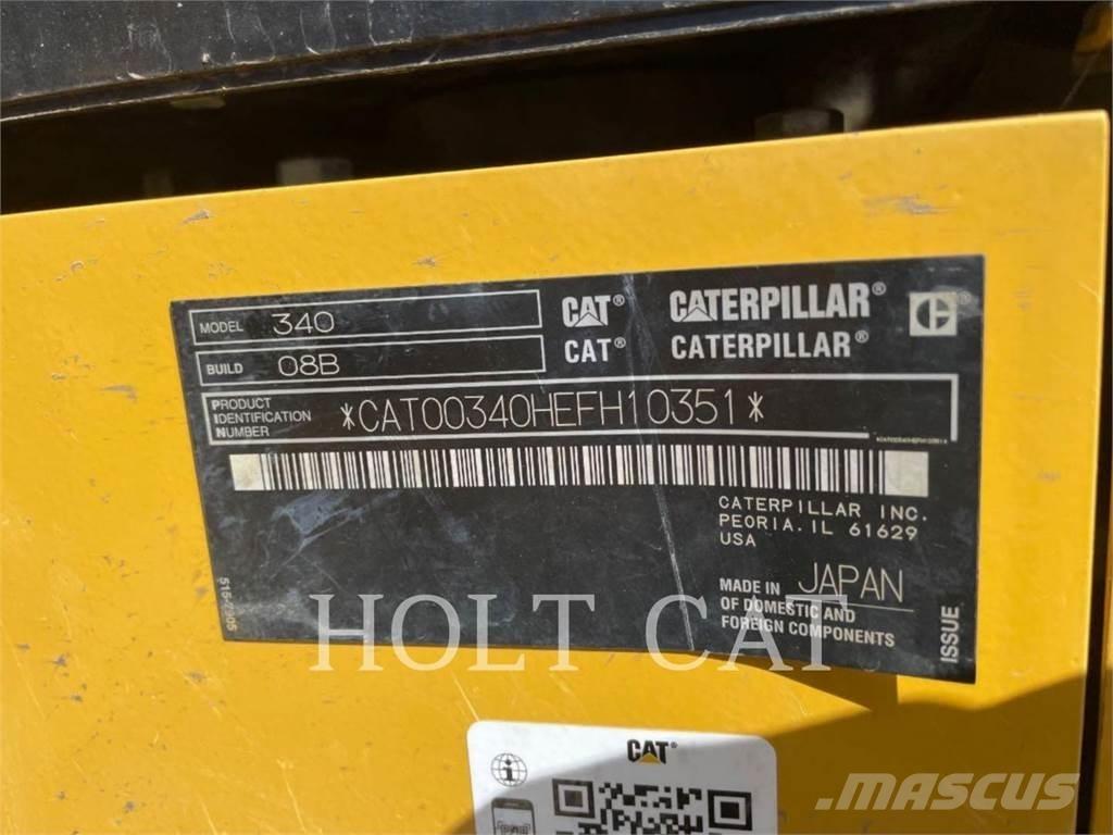 CAT 340 12 TC Beltegraver