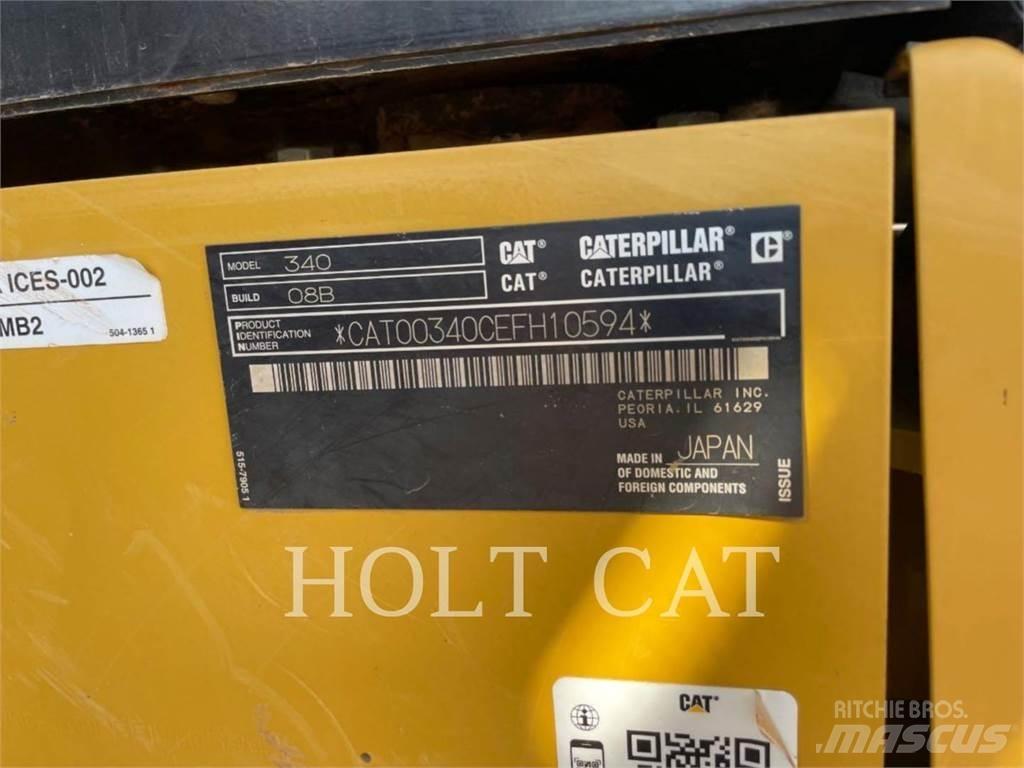 CAT 340 12 TC Beltegraver