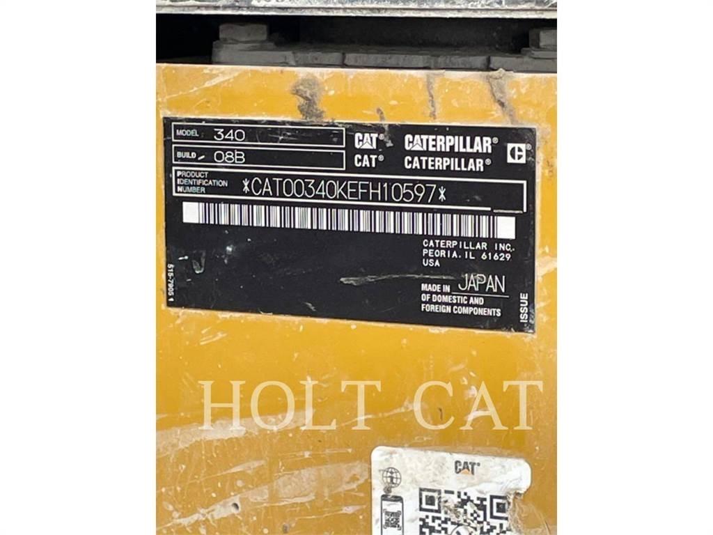 CAT 340 12 TC Beltegraver