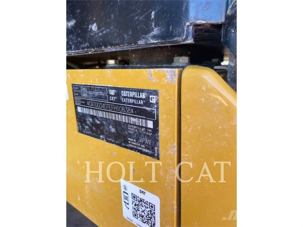 CAT 340 12 TC Hjullastere