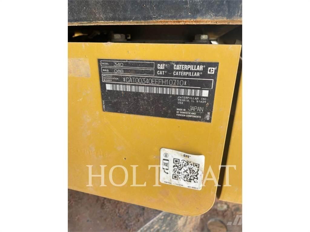 CAT 340 12 TC Beltegraver