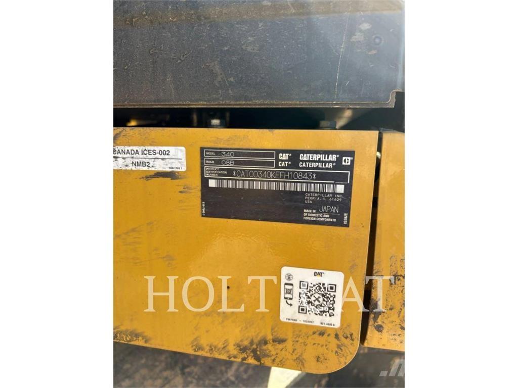 CAT 340 12 TC Beltegraver