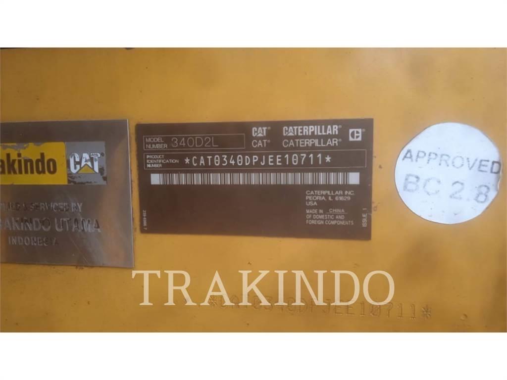 CAT 340D2L Beltegraver