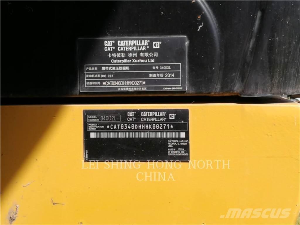 CAT 340D2L Beltegraver