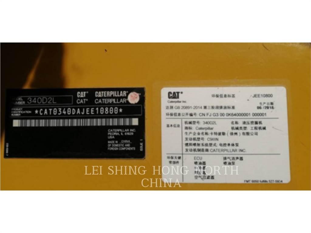 CAT 340D2L Beltegraver