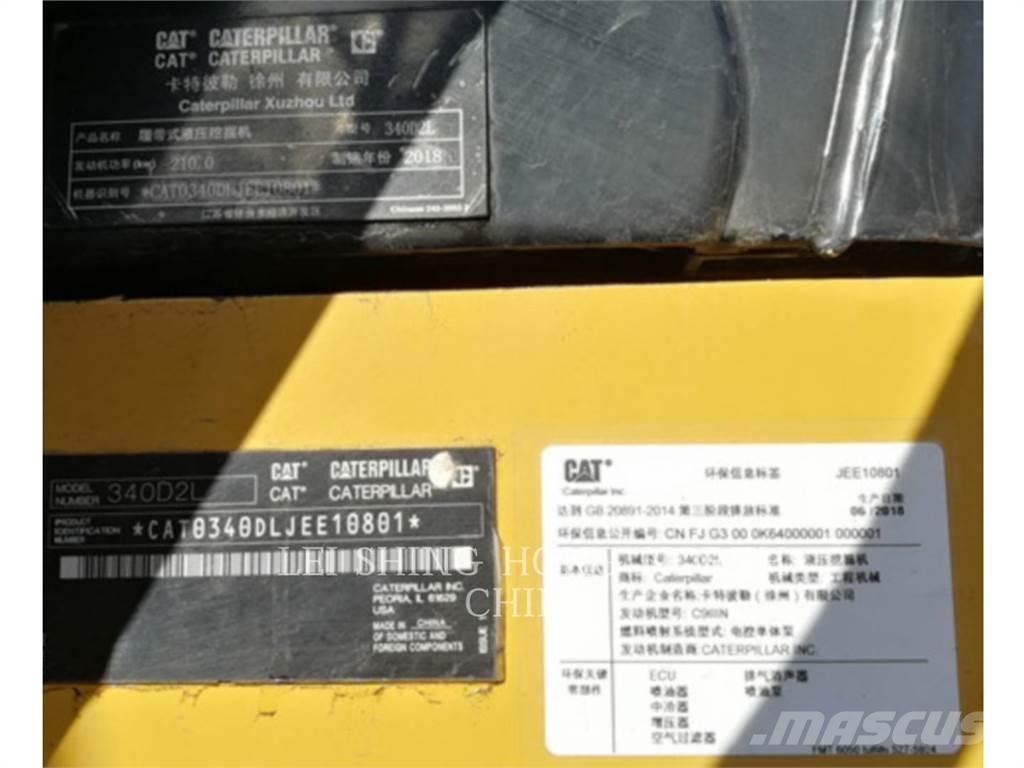 CAT 340D2L Beltegraver