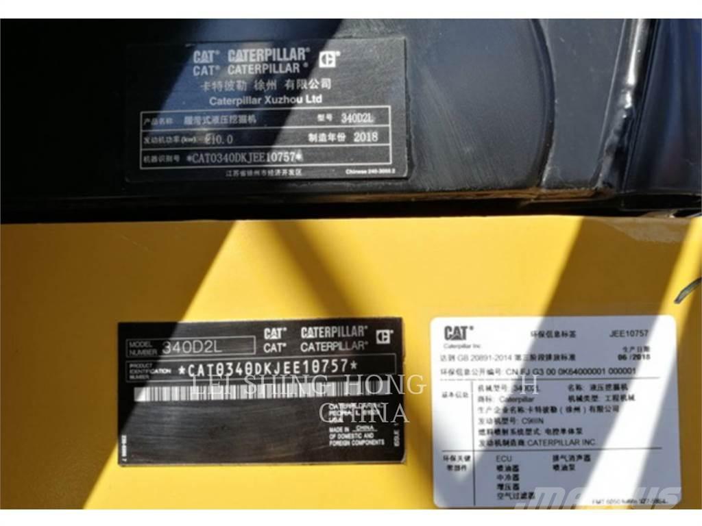 CAT 340D2L Beltegraver